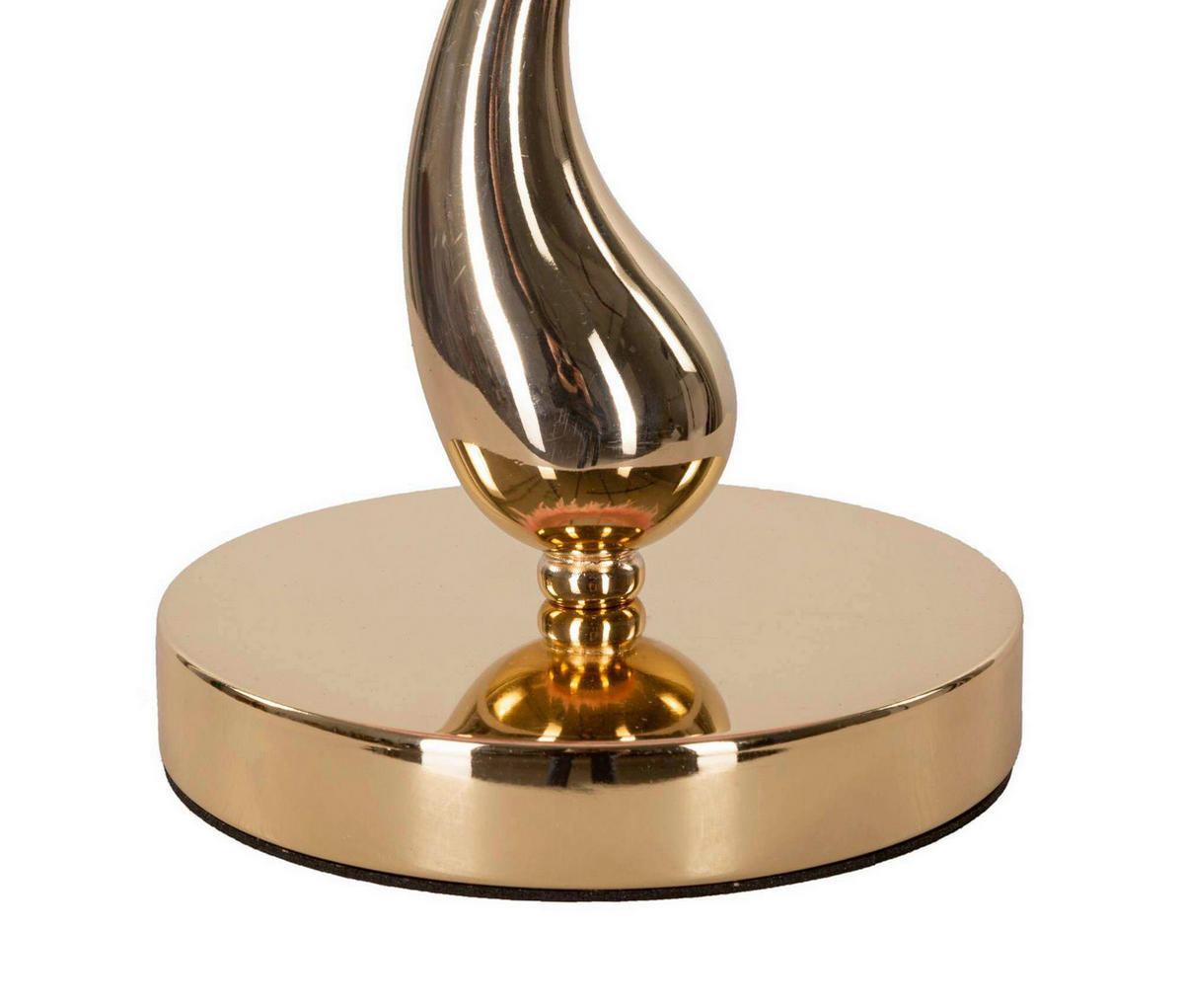 TISCHLEUCHTE - Pink/Goldfarben, Basics, Kunststoff/Metall (25/47/25cm)