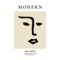 ALUMINIUMBILD Abstraktes, Text  - Creme/Schwarz, Basics, Holz/Metall (71,5/51,5/2,5cm)