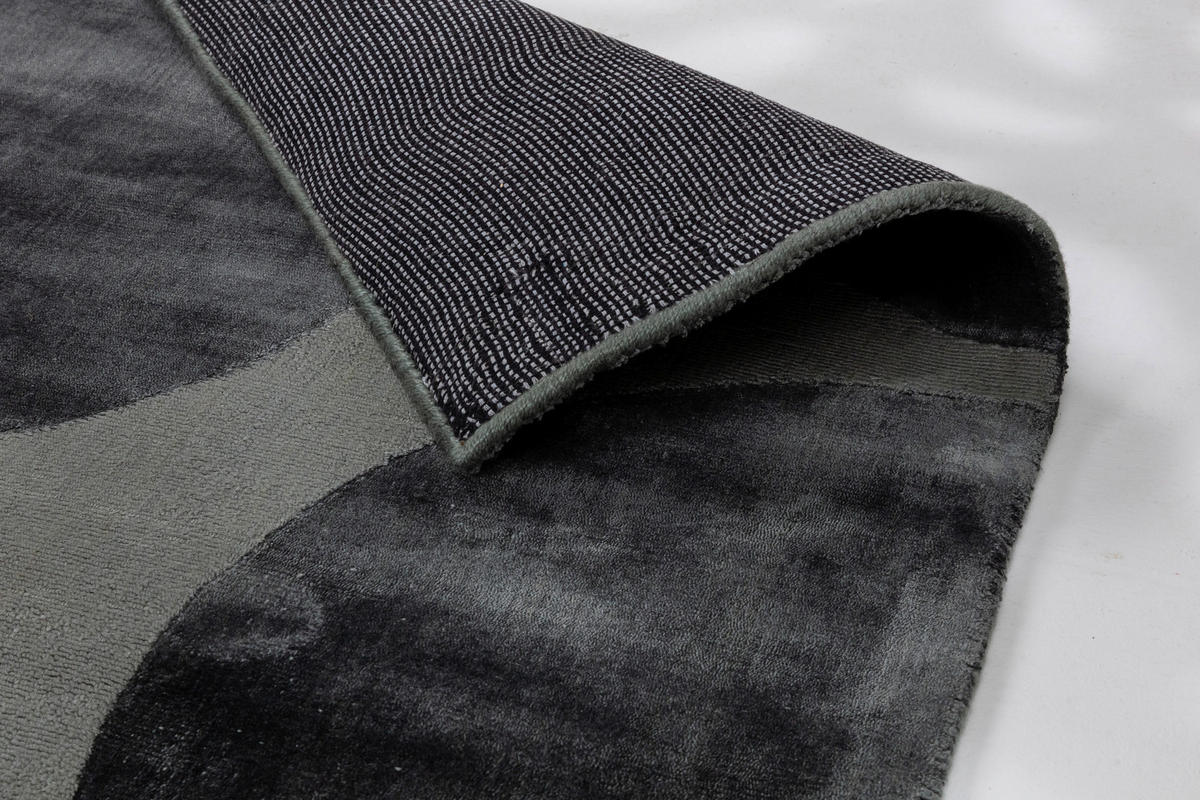 WEBTEPPICH 170/240 cm Circle Anthrazit  - Anthrazit, Design, Textil (170/240cm) - Joop!