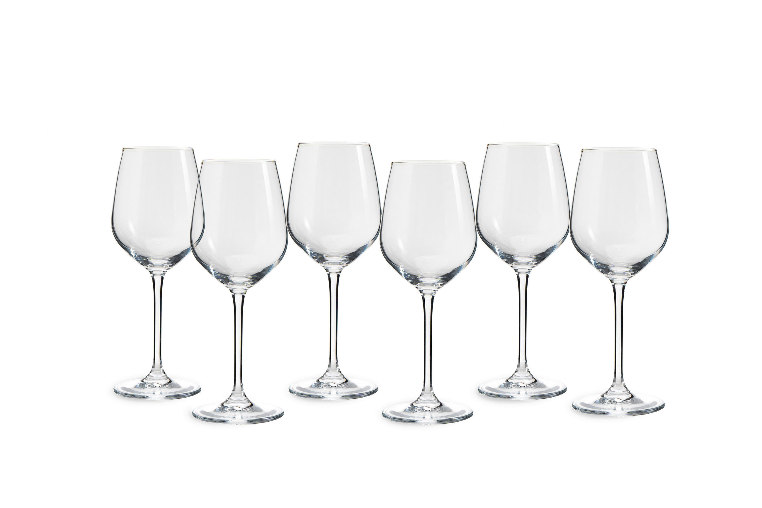 GLÄSERSET  6-teilig  - Transparent, Basics, Glas (8,3/21,5cm) - Echtwerk