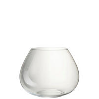 DEKOVASE  - Transparent, Basics, Glas (37/37/29,5cm)