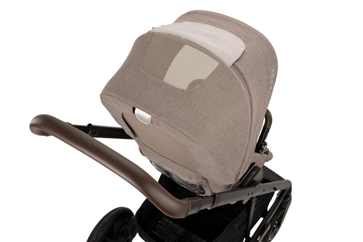 KINDERWAGENSET  MIXX NEXT  CEDAR  - Graubraun/Schwarz, Basics, Kunststoff/Textil (60/110/82cm) - Nuna