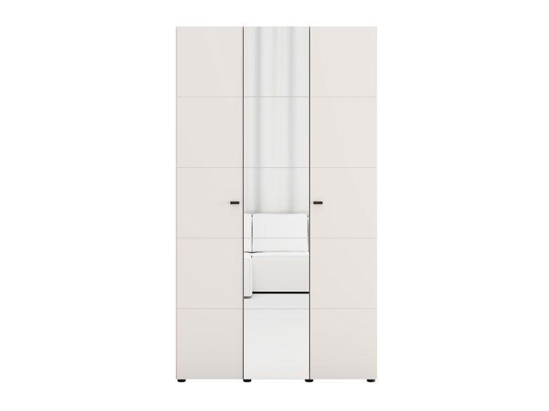 ORMAR ZA ODJEĆU kašmir   - kašmir/crna, Moderno, staklo/drvni materijal (117/52/207,5cm) - Ti'me