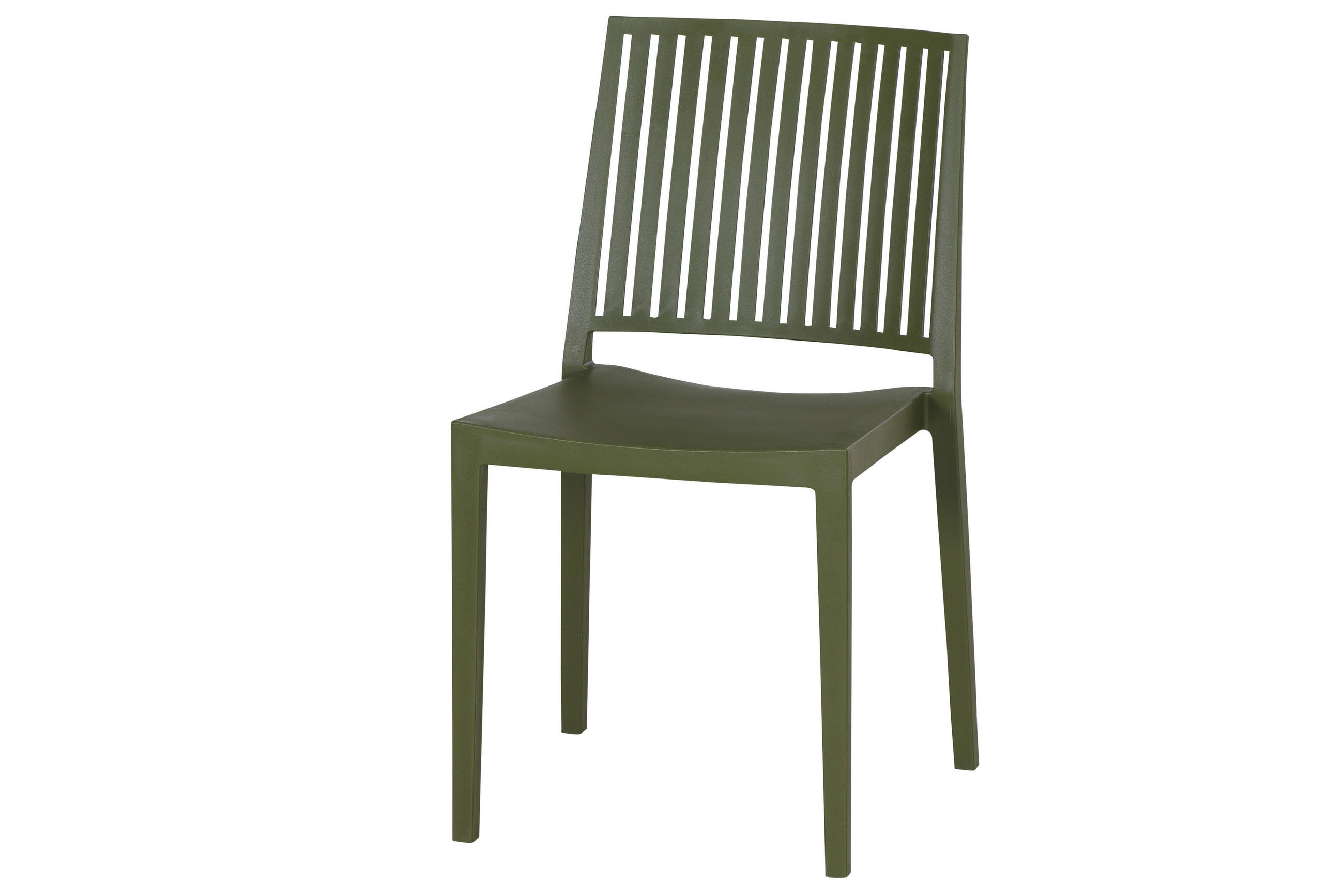 STAPELSTUHL in Kunststoff Grün  - Grün, Basics, Kunststoff (57/80/56cm) - Siena Garden