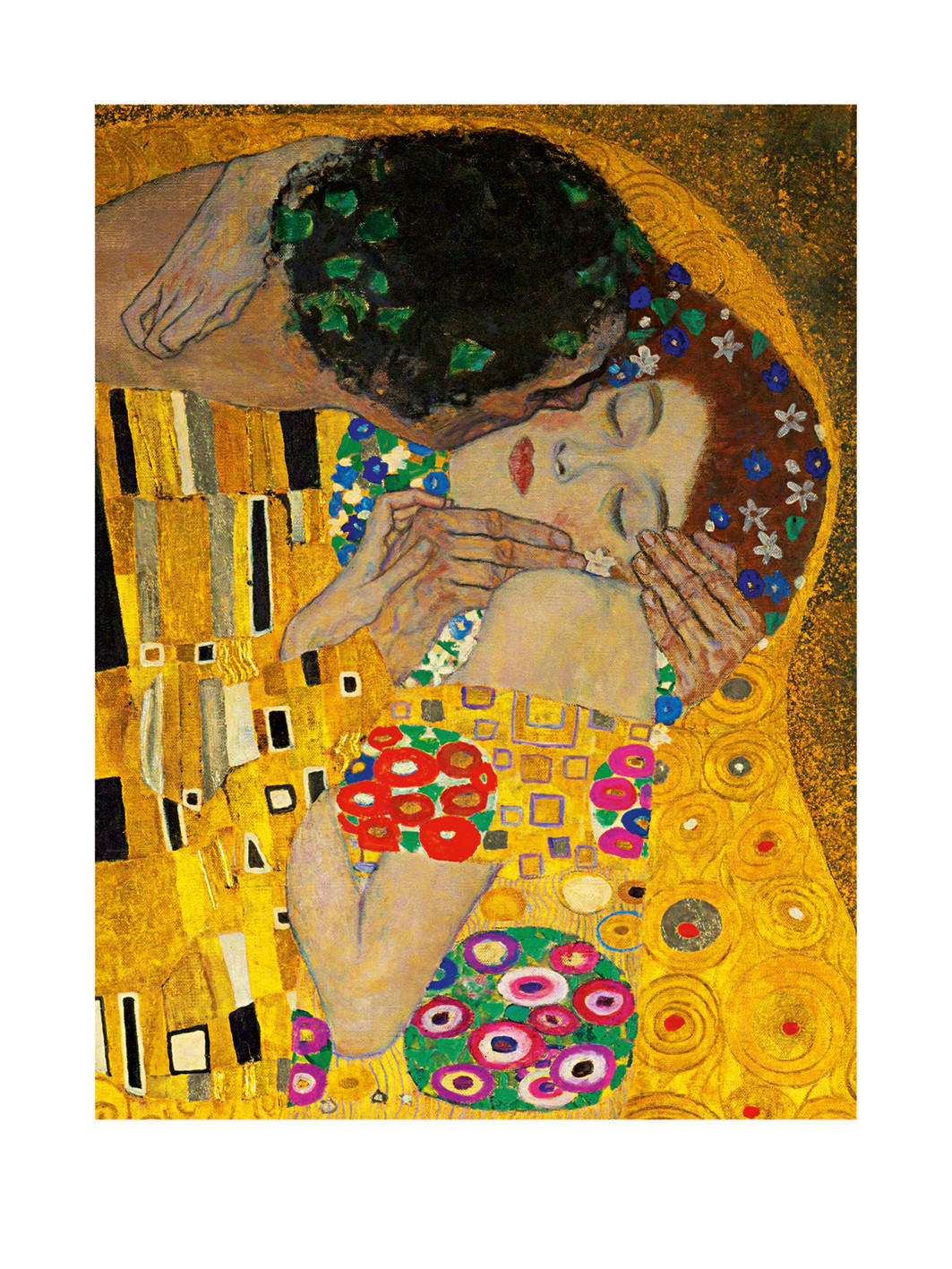 KUNSTDRUCK 30/40 cm - Goldfarben/Schwarz, Basics, Papier (30/40cm) - Monee