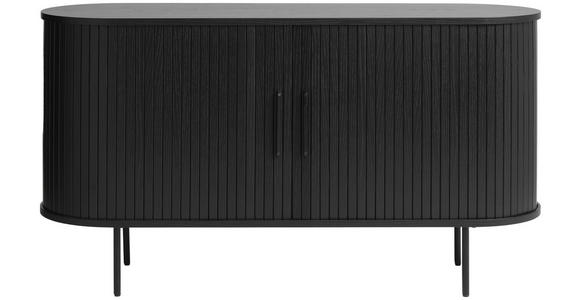 SIDEBOARD 140/76/45 cm  - Schwarz, Trend, Holz/Holzwerkstoff (140/76/45cm) - Xora