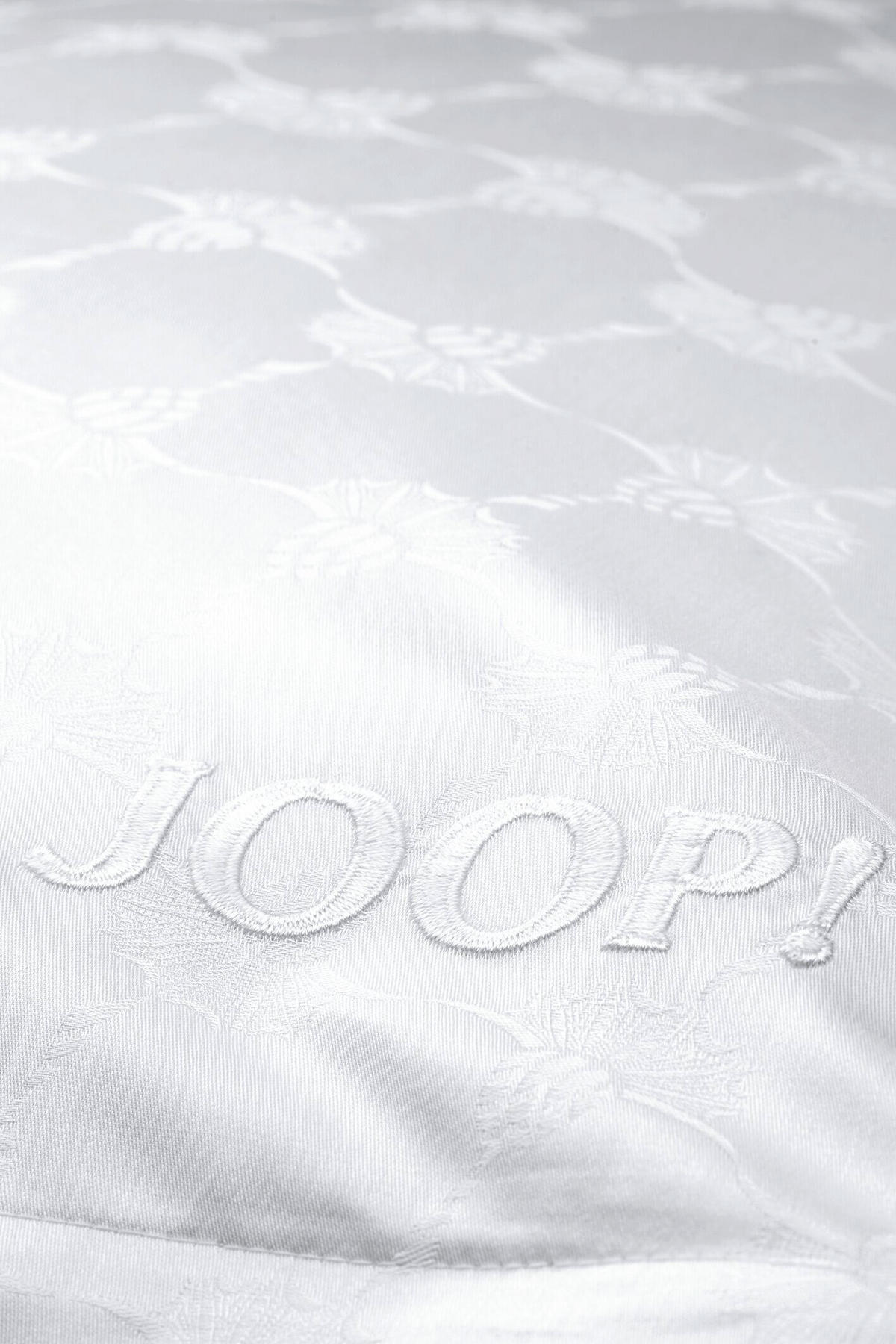 BETTWÄSCHE 2-teilig JOOP! CORNFLOWER Jersey 155/220 cm  - Weiß, Basics, Textil (155/220cm) - Joop!