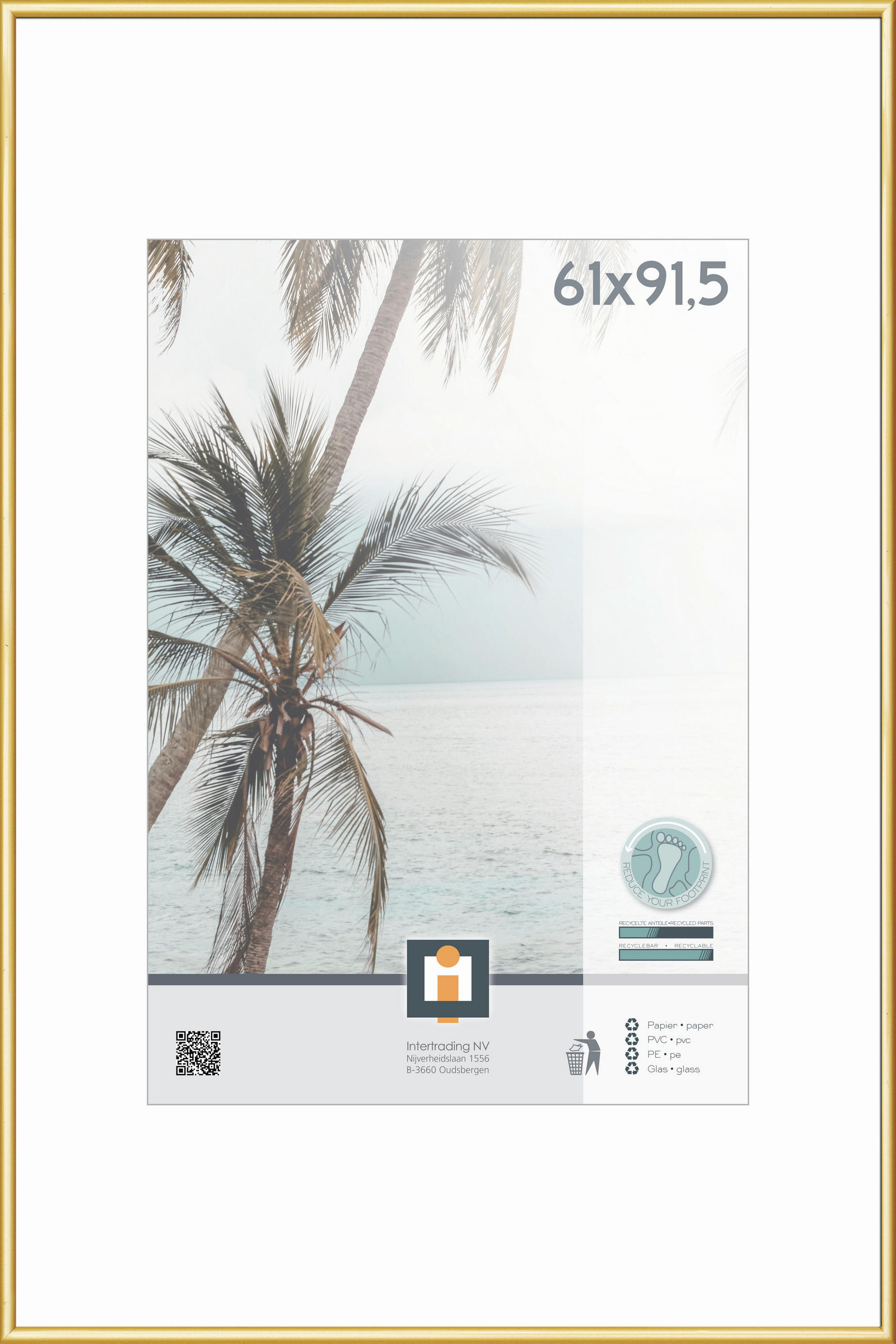 RÁM NA OBRAZY, 1 foto 61 cm x 91,5 cm