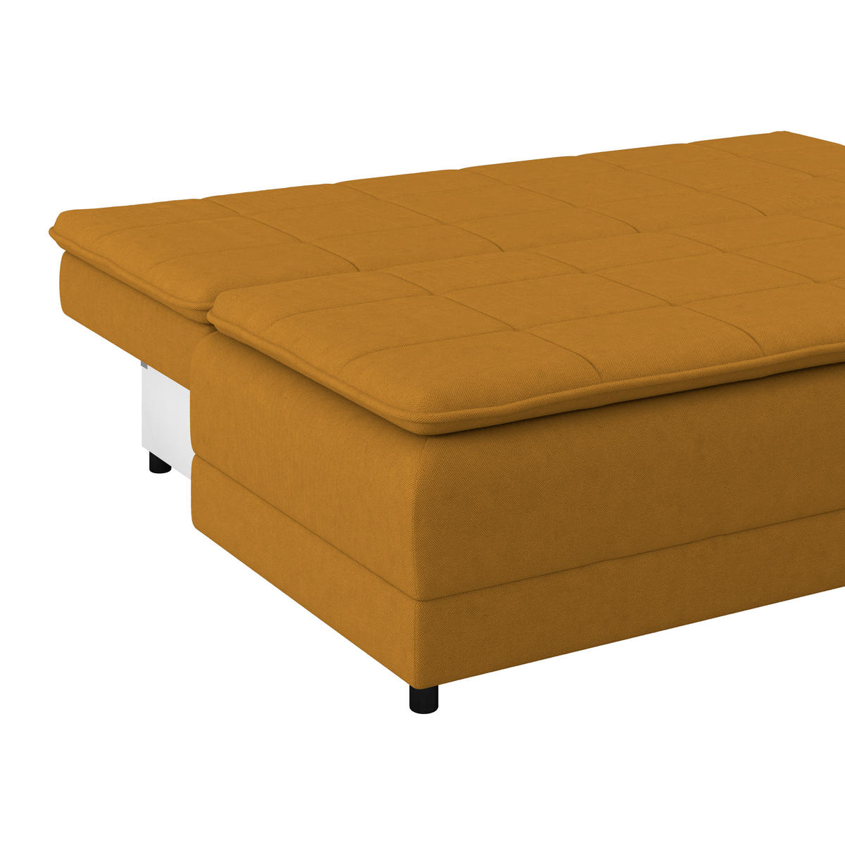 SCHLAFSOFA in Webstoff Gelb  - Gelb/Schwarz, Modern, Kunststoff/Textil (202/73-92/105cm) - MID.YOU