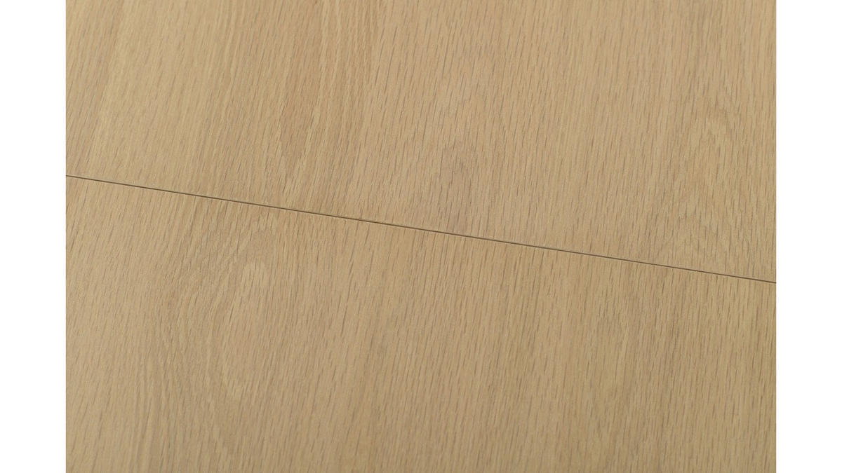 MATBORD ek Bianco rund  utdragbar, finns i olika storlekar, finns i olika trädekorer  - ek Bianco, Design, trä (105-195/105/75cm) - Best Price