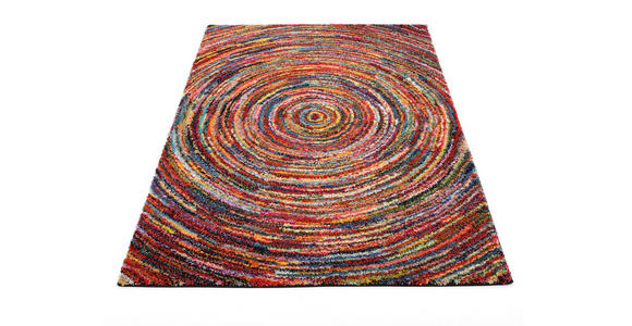 WEBTEPPICH 65/130 cm Sixteen Round Multicolor - Multicolor, Trend, Textil (65/130cm) - Novel
