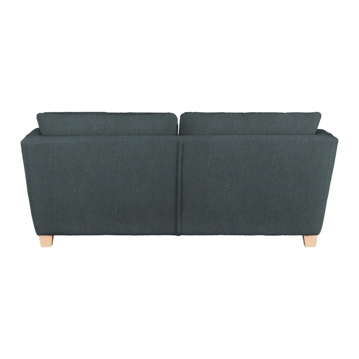 3-SITS SOFFA i chenille mörkgrå  - mörkgrå/naturfärgad, trä/textil (216/70-85/95cm) - MID.YOU