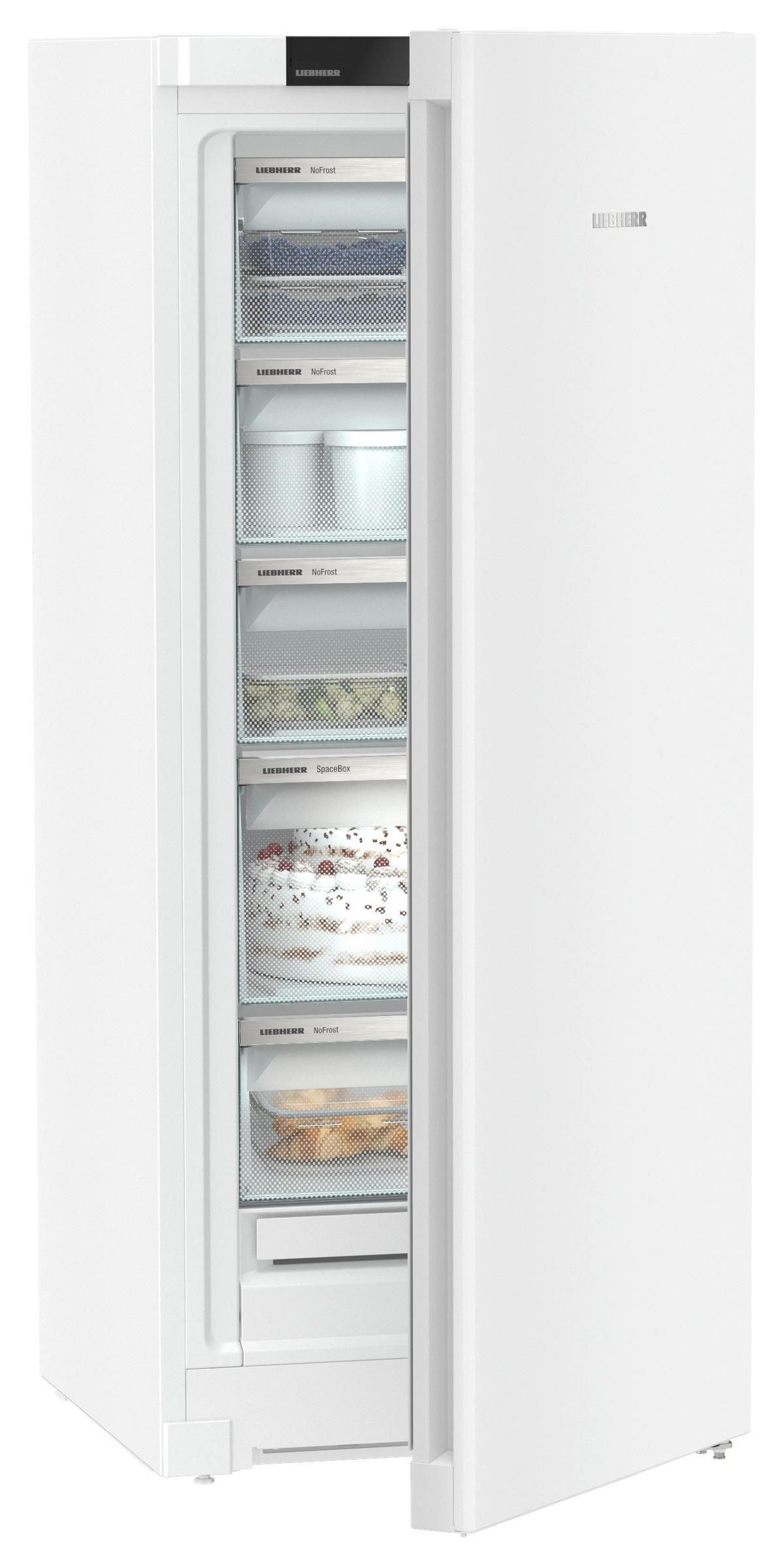 GEFRIERSCHRANK FND4625  - Weiß, Basics, Metall (59,7/145,5/67,5cm) - Liebherr