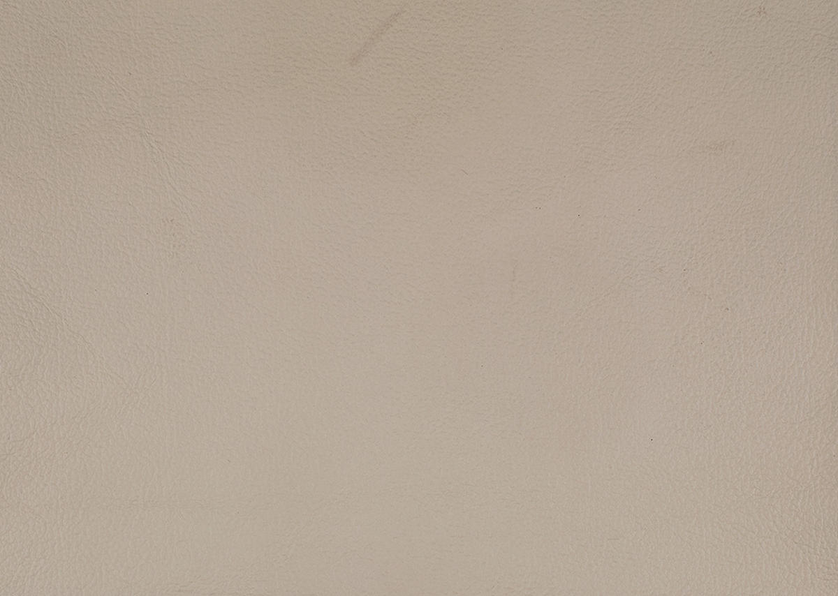 ROHOVÁ SEDAČKA, kůže, krémová - barvy stříbra/krémová, Design, kov/kůže (270/220cm) - Novel