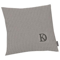 PÁRNAHUZAT 50/50 cm  - fehér/szürke, Basics, textil (50/50cm) - Dieter Knoll