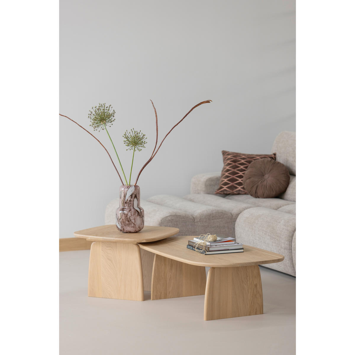 COUCHTISCH Tablo Eiche massiv 110/60/35 cm rechteckig Eichefarben  - Eichefarben, MODERN, Holz (110/60/35cm) - Livetastic