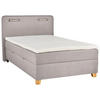 BOXBETT 120/200 cm  in Beige  - Beige, Konventionell, Holz/Textil (120/200cm) - Moderano