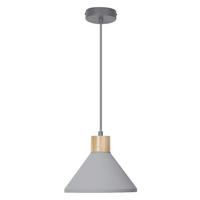 PENDELLEUCHTE 22/122,5 cm   - Dunkelgrau/Naturfarben, Natur, Holz/Stein (22/122,5cm) - Ledvance
