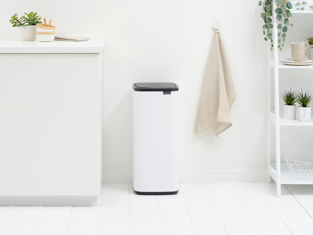 SZEMETESKUKA 30 l  - fekete, Basics, műanyag (30l) - Brabantia