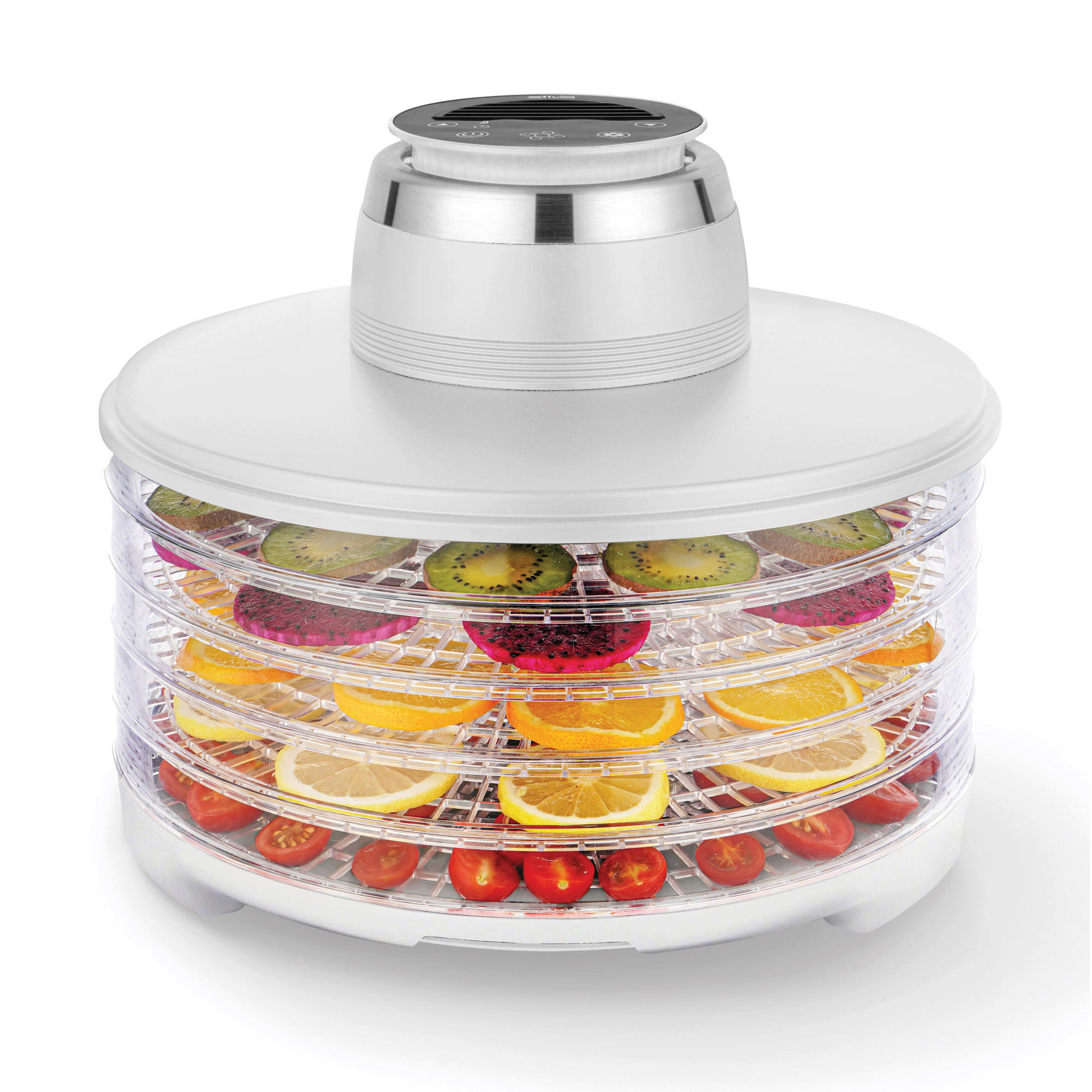 DÖRRAUTOMAT  - Edelstahlfarben/Weiß, Trend, Kunststoff (32,5/27/32,5cm)