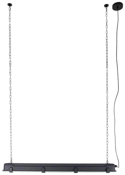 HÄNGELEUCHTE 130/190/14 cm  - Schwarz, Basics, Glas/Metall (130/190/14cm) - Zuiver