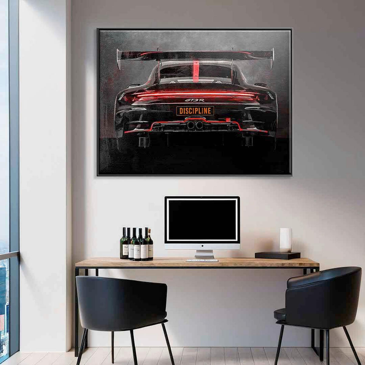 KUNSTDRUCK  - Multicolor, Basics, Holz (80x60cm)