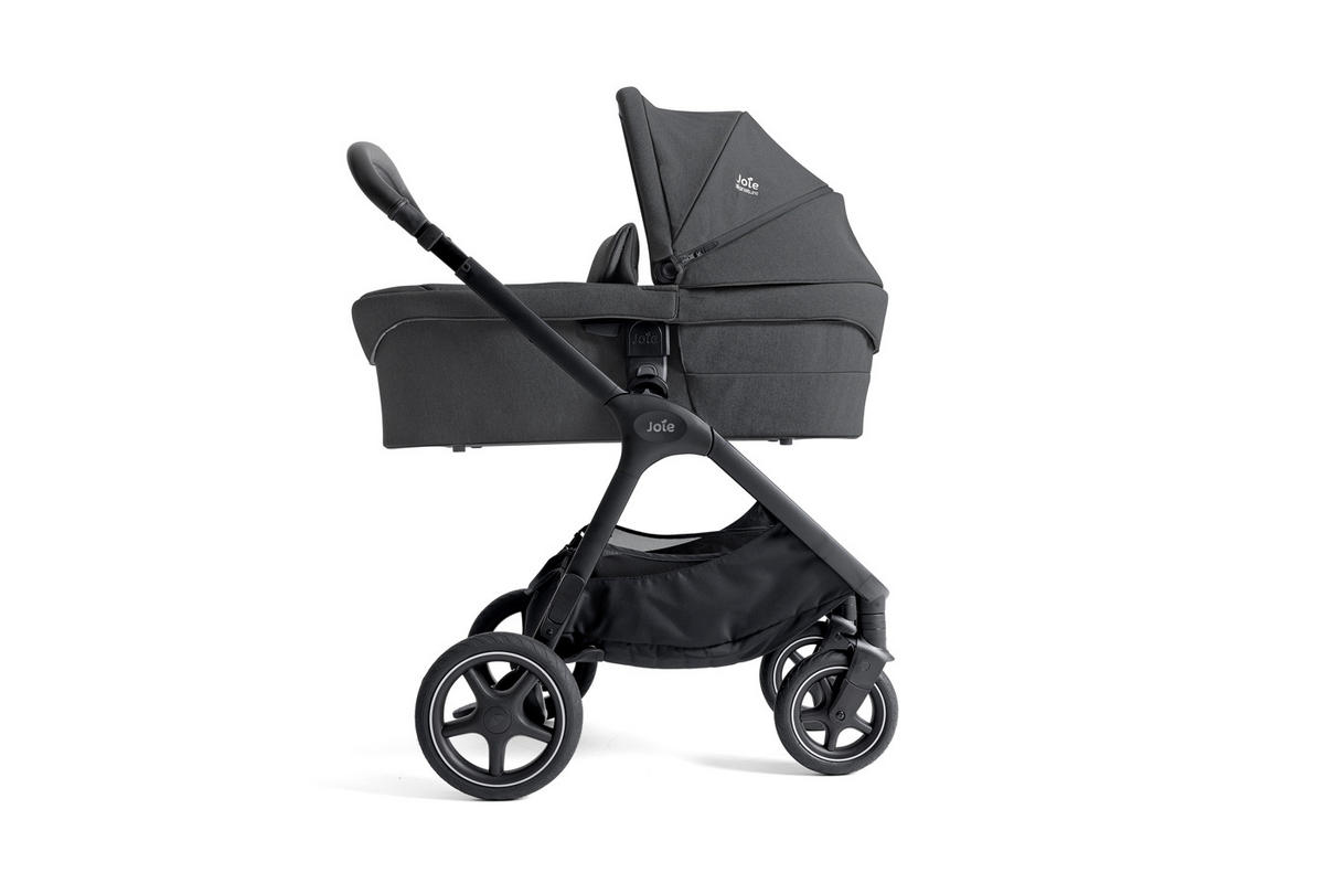 KOMBIKINDERWAGEN  Finiti 2in1  Ebony  - Dunkelgrau/Schwarz, Basics, Textil/Metall (60/109/87cm) - JOIE SIGNATURE