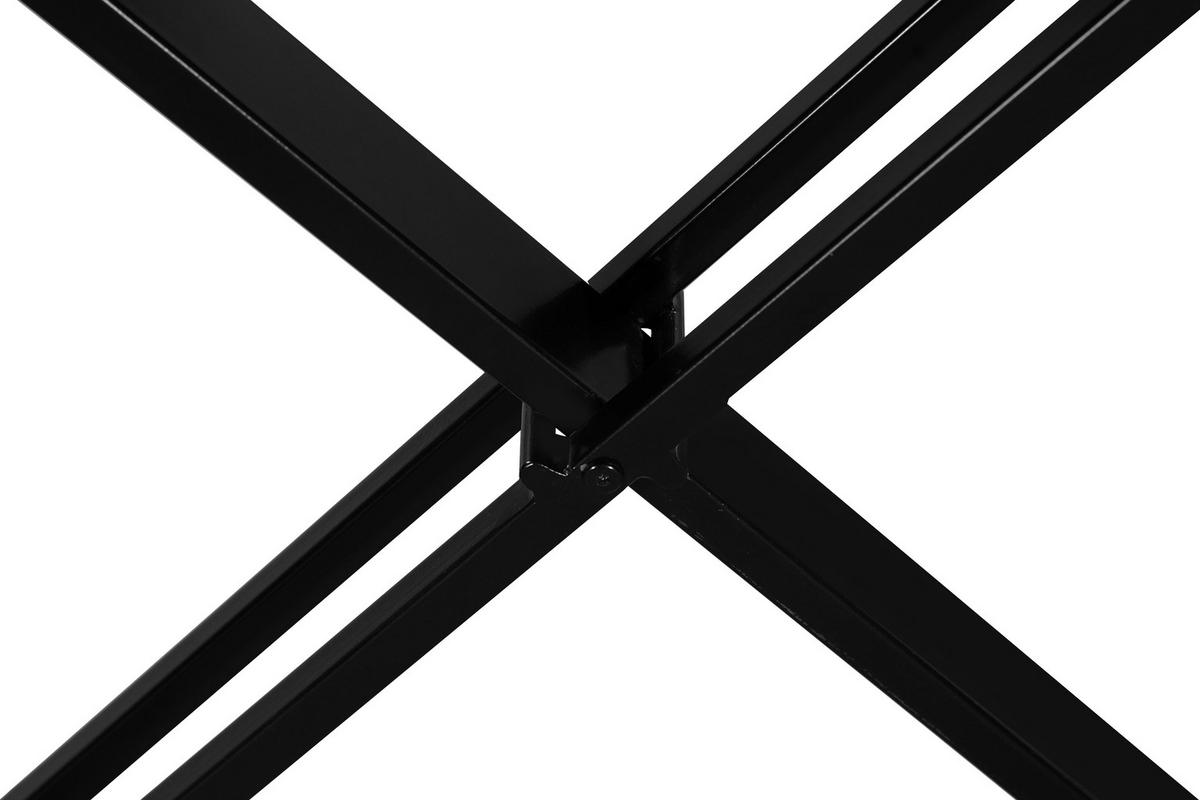 JÍDELNÍ STŮL, akácie, černá, barvy akácie, 160/85/76 cm - černá/barvy akácie, Lifestyle, kov/dřevo (160/85/76cm) - Linea Natura