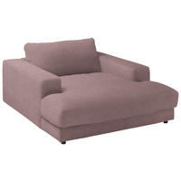XXL-SESSEL - Schwarz/Altrosa, Design, Kunststoff/Textil (150/86/170cm) - Lomoco