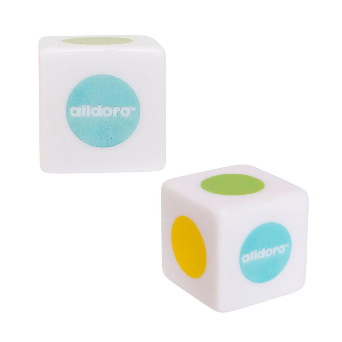 DOMINO - Türkis/Gelb, Basics, Kunststoff (43cm) - alldoro