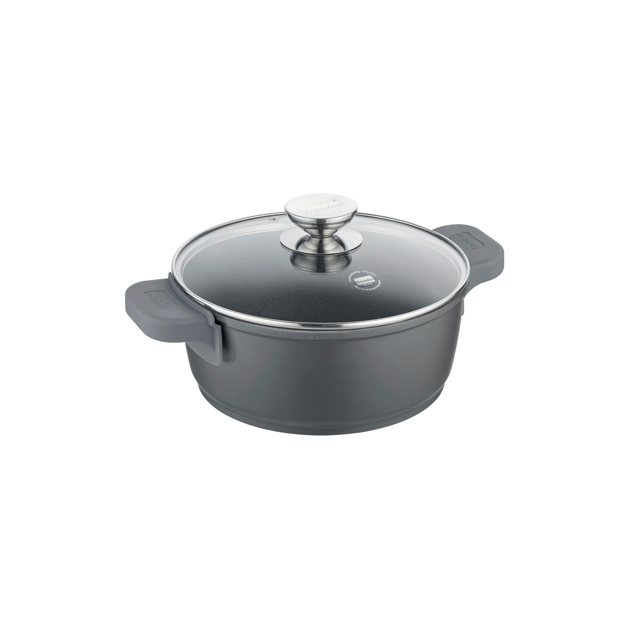 HRNEC, hliník, 24 cm  - černá, Basics, kov (24cm) - Berndes