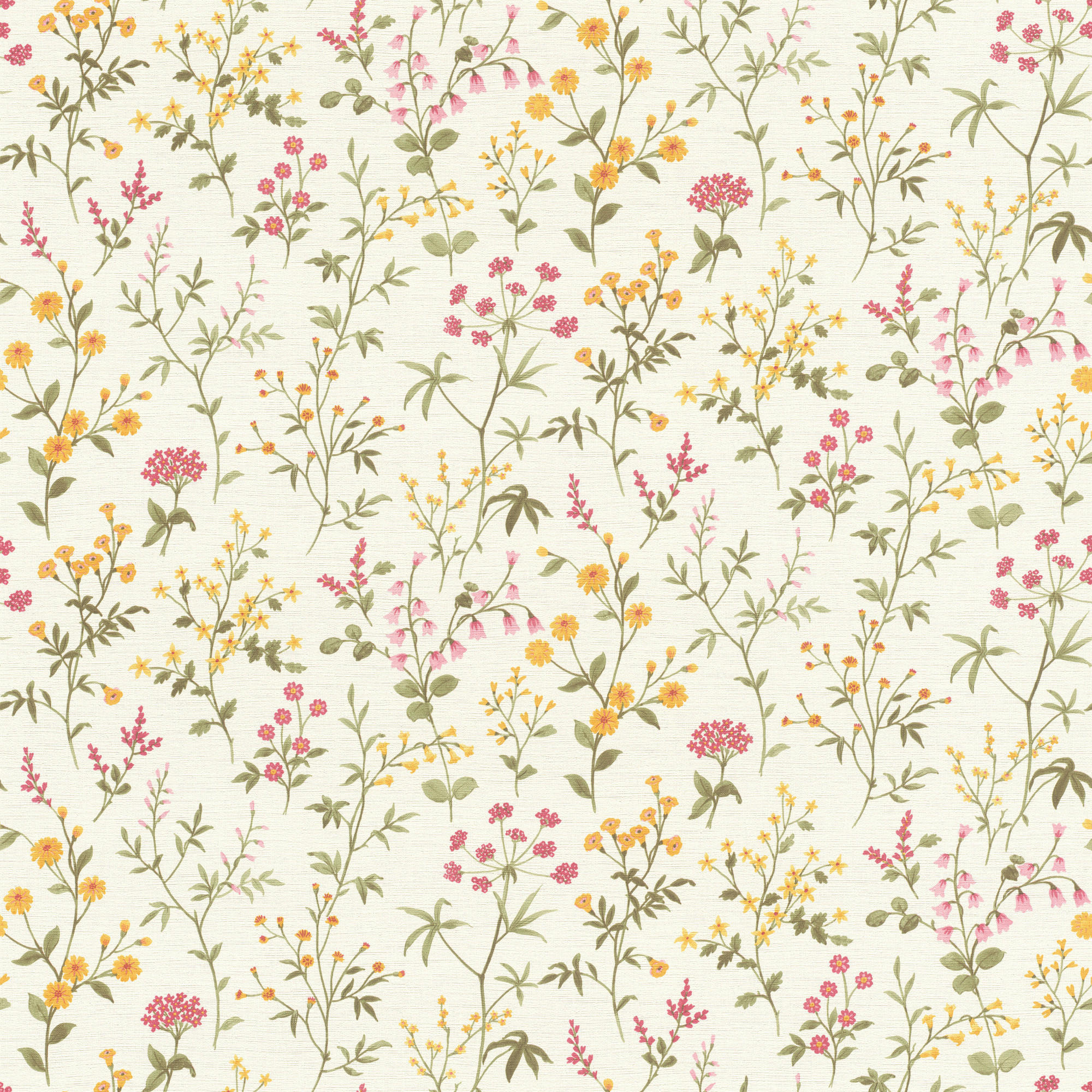 VLIESTAPETE - Weiß, ROMANTIK / LANDHAUS, Textil (600/53cm) - Tesa