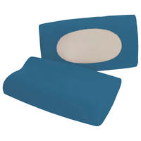 KOPFKISSENBEZUG PURE 40-70/40-90 cm  - Blau, Basics, Textil (40-70/40-90cm) - Schlafgut