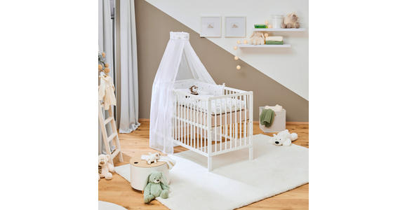 GITTERBETT ALEX  125/65/87 cm   - Basics, Holz (125/65/87cm) - My Baby Lou