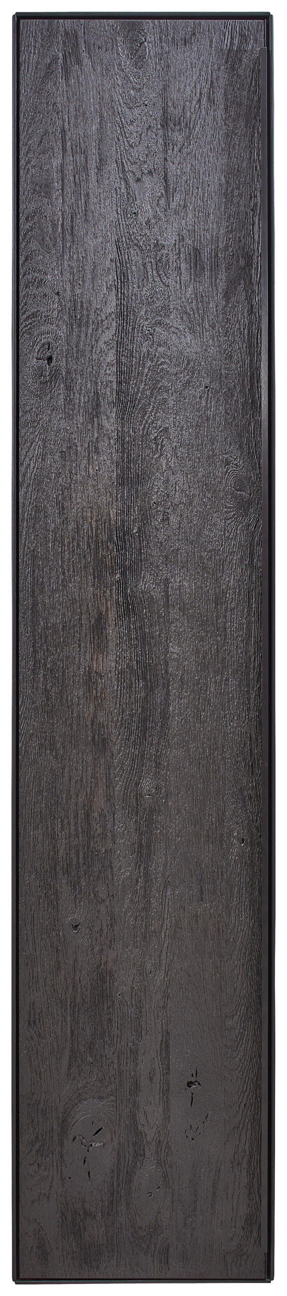 SCHRANK Schwarz, Eichefarben  42/205,5/39,5 cm  - Eichefarben/Anthrazit, Natur, Holz/Metall (42/205,5/39,5cm) - Valnatura