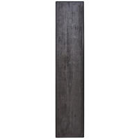 SCHRANK Schwarz, Eichefarben  42/205,5/39,5 cm  - Eichefarben/Anthrazit, Natur, Holz/Metall (42/205,5/39,5cm) - Valnatura
