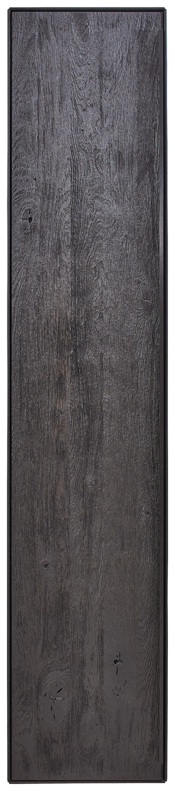 SCHRANK Schwarz, Eichefarben  42/205,5/39,5 cm  - Eichefarben/Anthrazit, Natur, Holz/Metall (42/205,5/39,5cm) - Valnatura