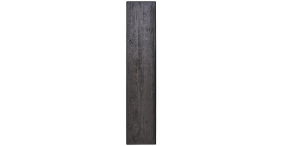 SCHRANK in Schwarz, Eichefarben  - Eichefarben/Anthrazit, Natur, Holz/Metall (42/205,5/39,5cm) - Valnatura