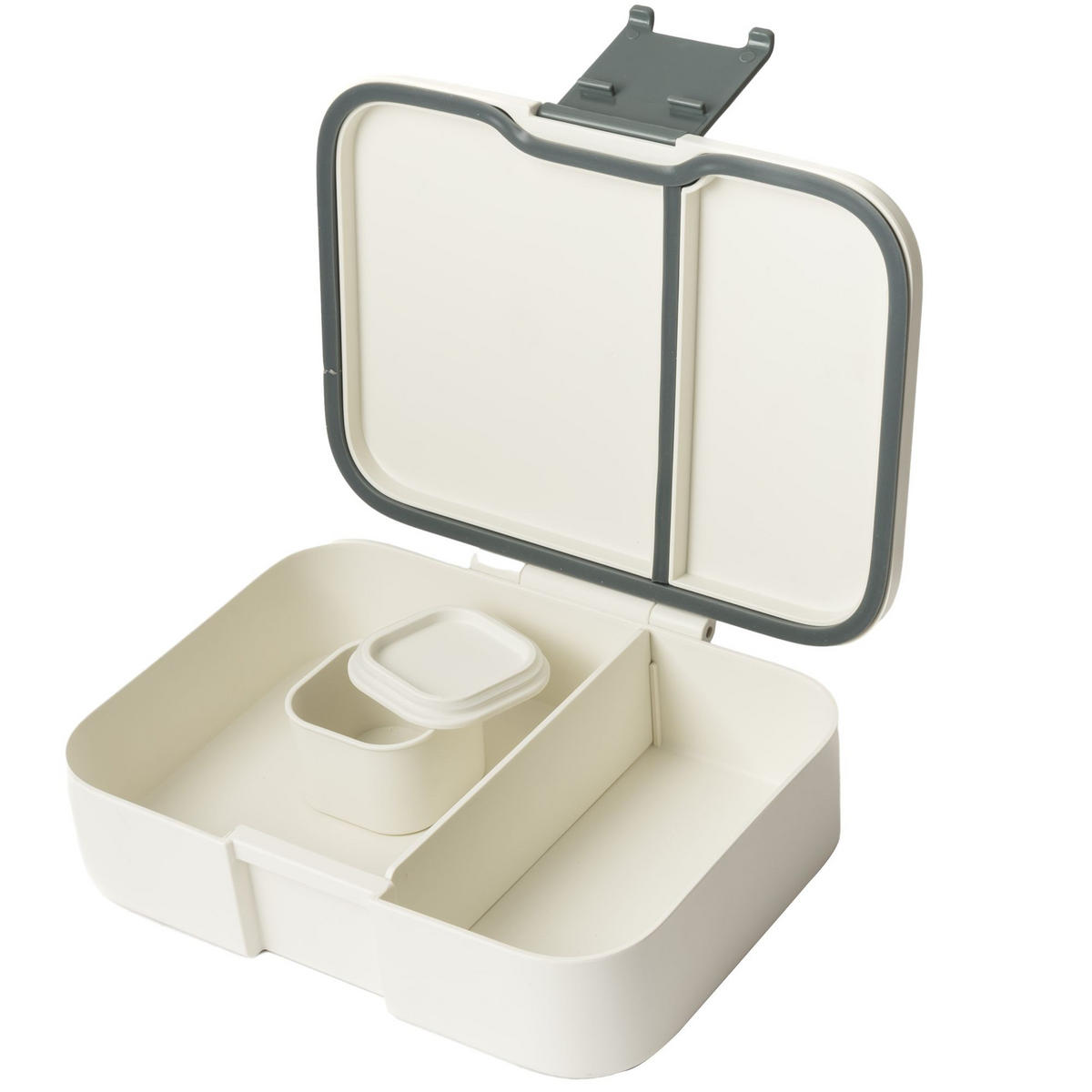 LUNCHBOX - Weiß, Basics, Naturmaterialien/Kunststoff (21,6/16,4/5,7cm) - Homeware Profession.