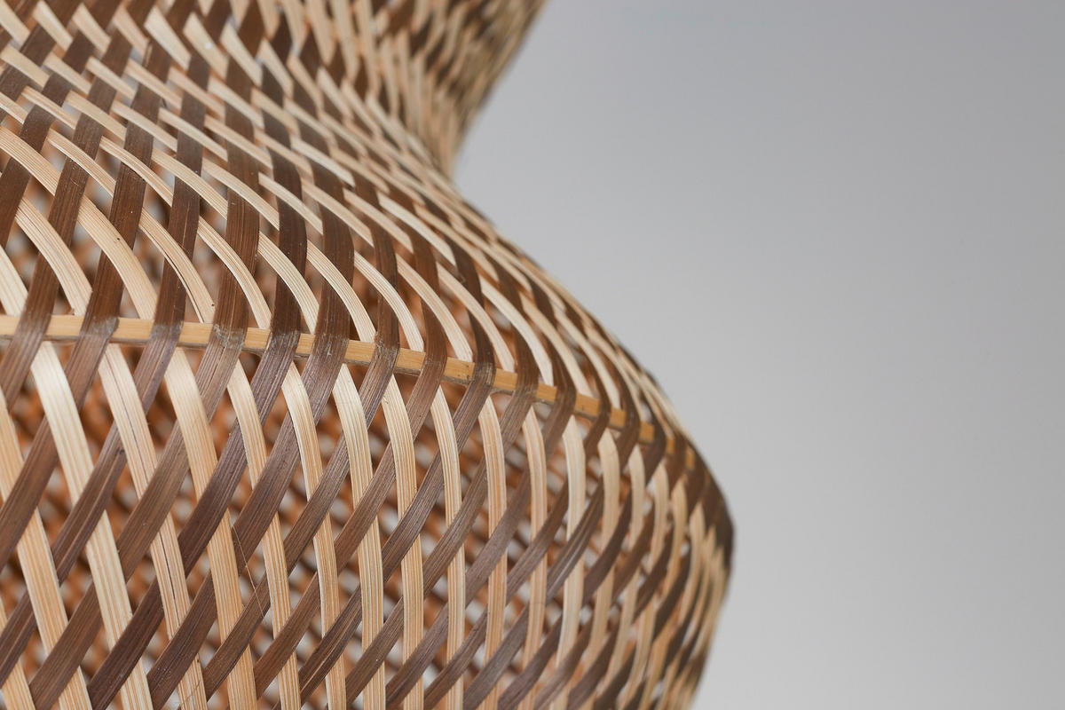 HÄNGELEUCHTE 40/67 cm  - Braun/Naturfarben, Basics, Naturmaterialien (40/67cm) - Good & Mojo