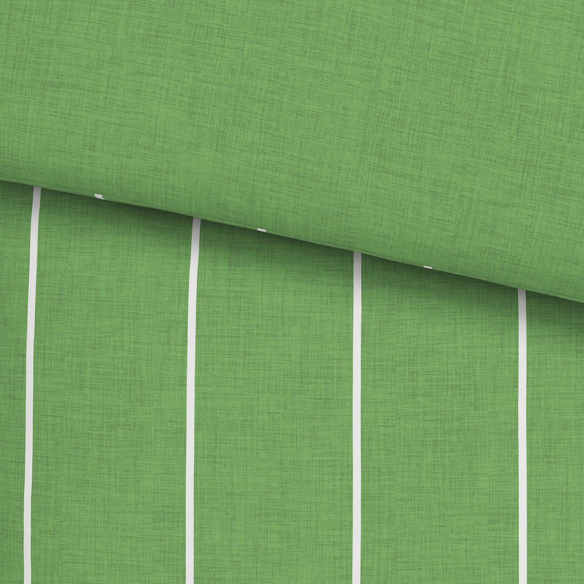 WENDEBETTWÄSCHE Crest Renforcé 135/200 cm  - Grün, Textil (135/200cm) - Novel