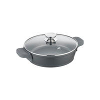 SERVIERPFANNE Vario Click Induction PTFE-Antihaftbeschichtung  - Dunkelgrau, Basics, Metall (31/10/33cm) - Berndes