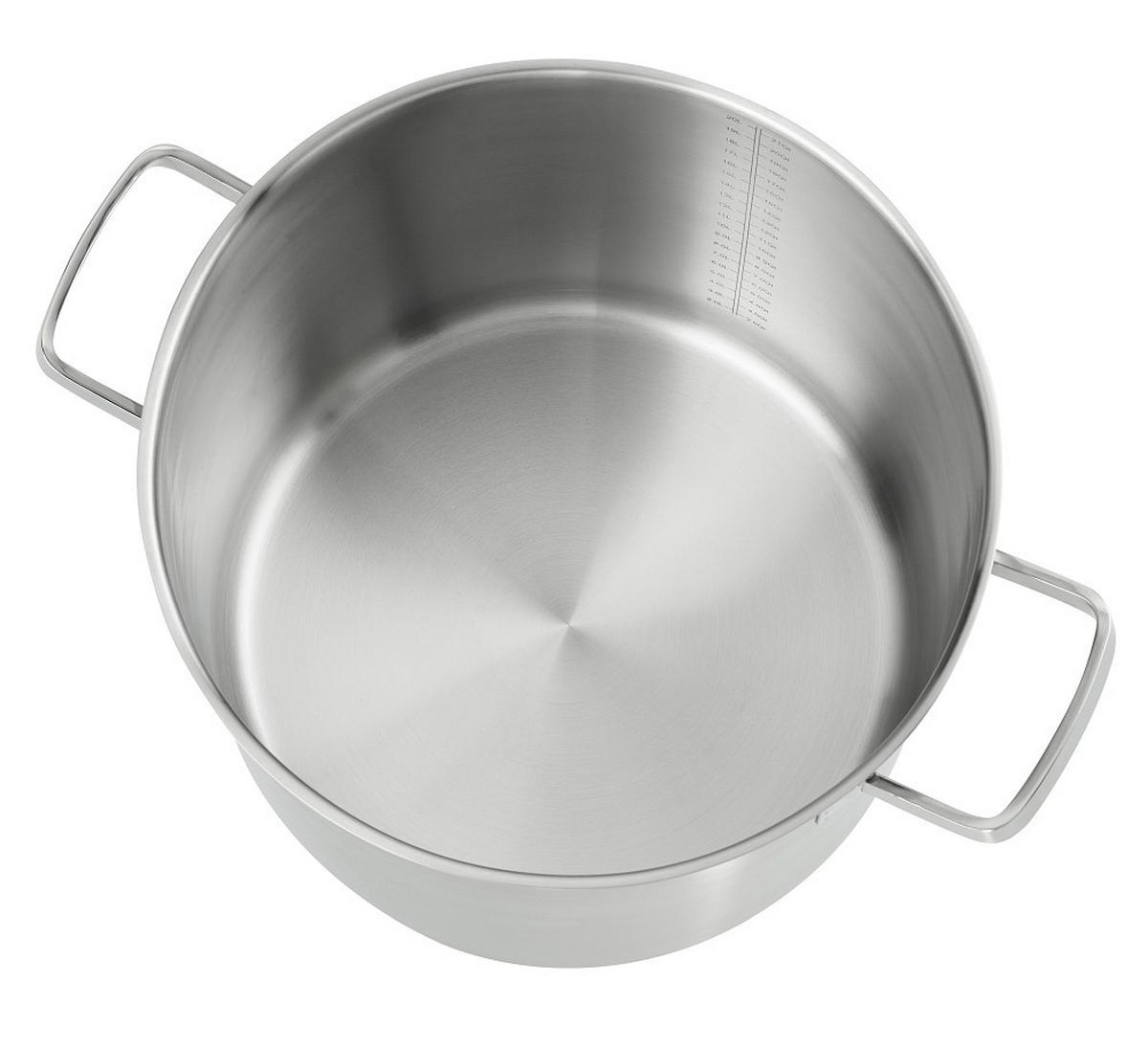 GEMÜSETOPF Profi Cuisine 8,5 L  - Silberfarben, Basics, Metall (24cm) - ELO