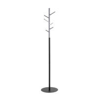 ŠATNÍ STOJAN - šedá/černá, Design, kov (36/175/36cm)