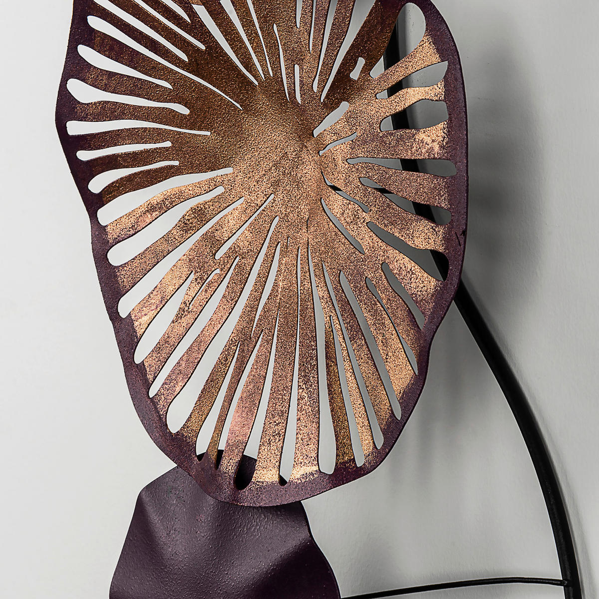 METALLBILD  - Multicolor, Basics, Metall (79/35cm)