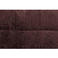 BOXSPRINGBETT 180/200 cm,  in Dunkelrot, Topper, H2 + H2 = mittel  - Schwarz/Dunkelrot, Design, Textil/Metall (180/200cm) - Esposa