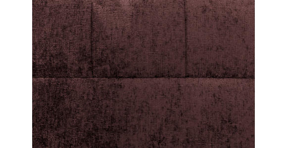 BOXSPRINGBETT 180/200 cm,  in Dunkelrot, Topper, H2 + H2 = mittel  - Schwarz/Dunkelrot, Design, Textil/Metall (180/200cm) - Esposa