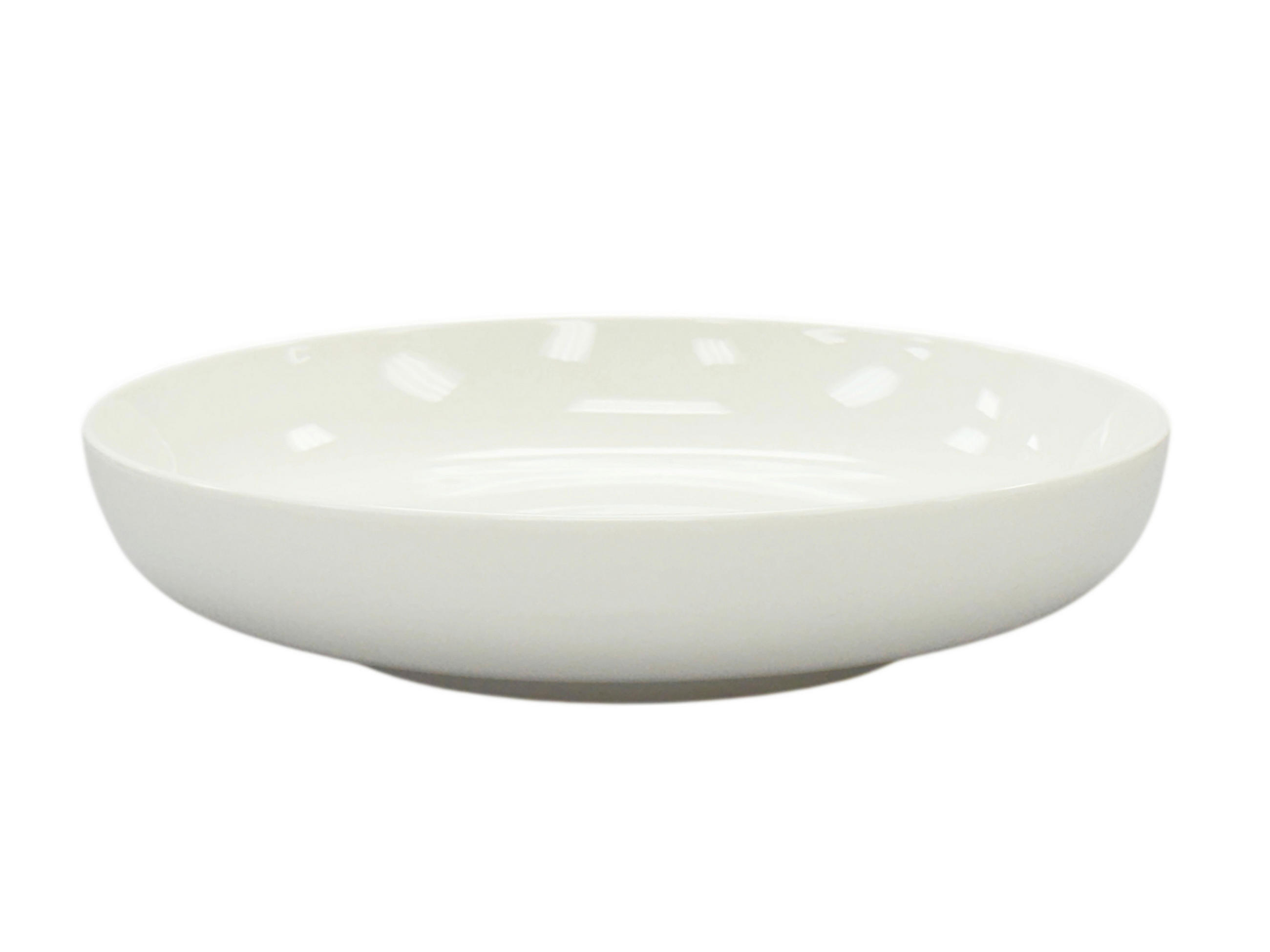 GURMÁNSKÝ TALÍŘ porcelán keramika  - bílá, Trend, keramika (20,8/4,5cm) - Dieter Knoll