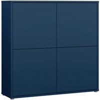 HIGHBOARD  124,5/121,5/34,9 cm  - Dunkelblau/Grau, MODERN, Holzwerkstoff/Kunststoff (124,5/121,5/34,9cm) - Carryhome