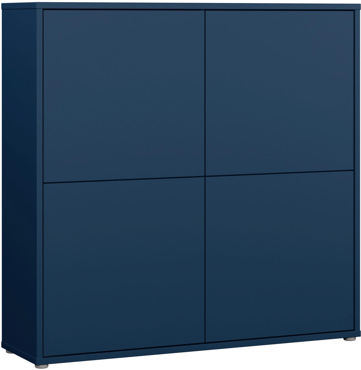 HIGHBOARD  124,5/121,5/34,9 cm  - Dunkelblau/Grau, MODERN, Holzwerkstoff/Kunststoff (124,5/121,5/34,9cm) - Carryhome